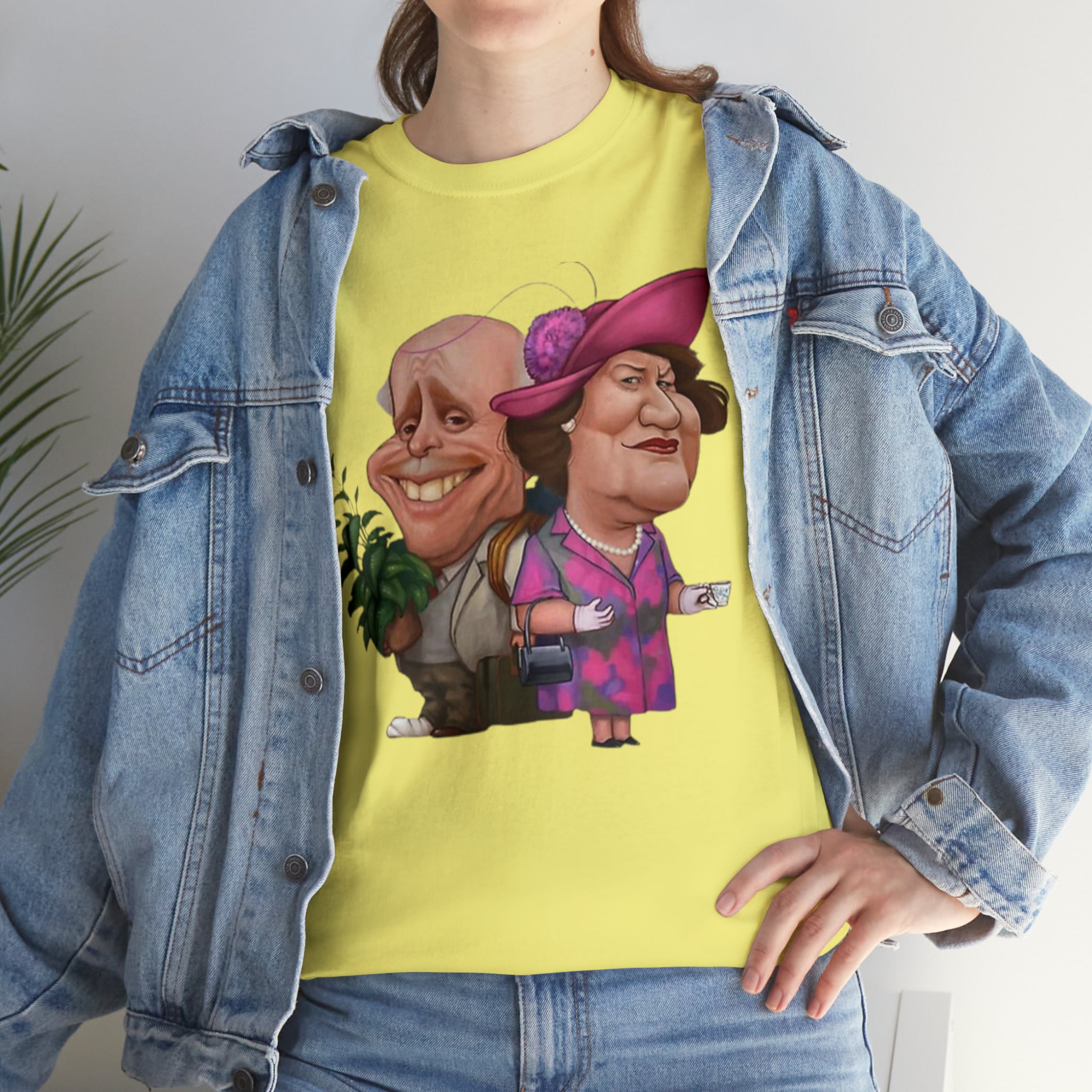 Keeping Up Appearances 90's TV Show-Unisex Heavy Cotton T-Shirt - Creations by Chris and Carlos